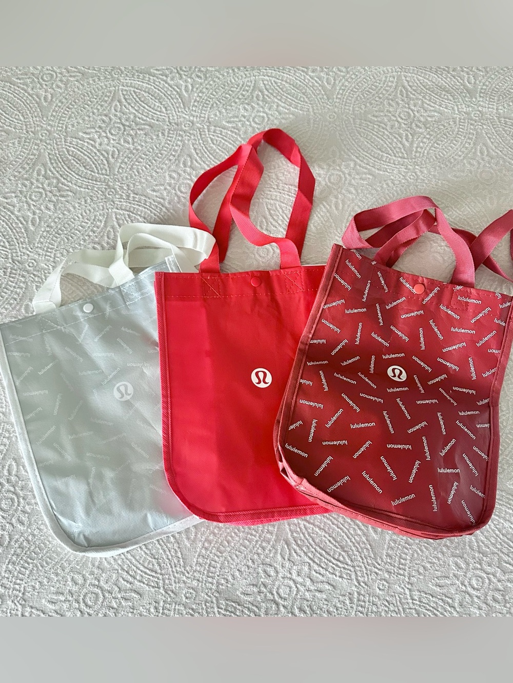 Lot Of 3 Lululemon Bags Totes Small Medium